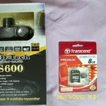  Автомобильный видеорегистратор DOD GS600.  Full HD 1920x1080,  GPS.