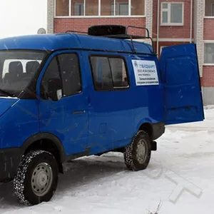 Станция исследований скважин на базе автомобиля УАЗ 3962 «Буханка»