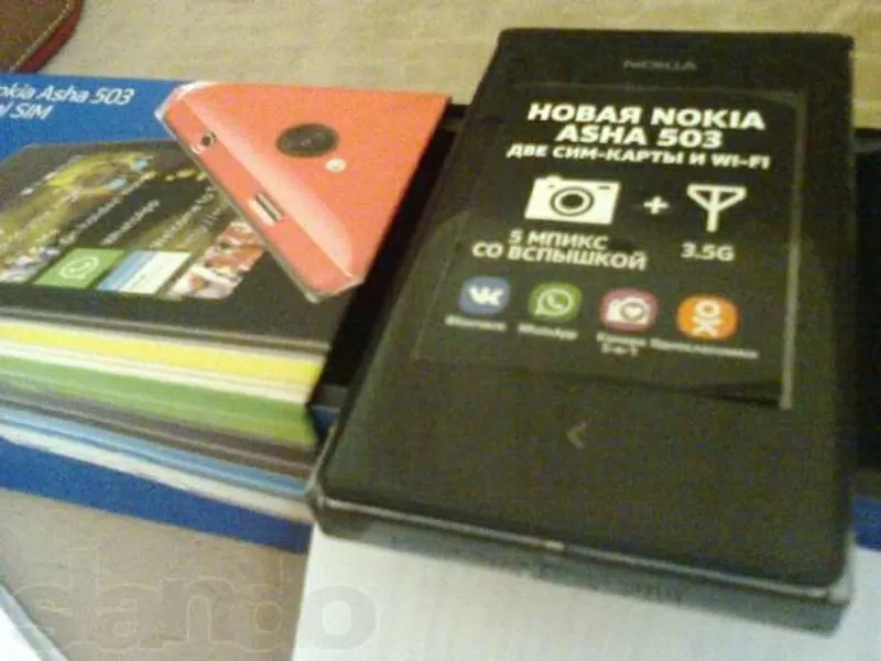 Продам телефон new Nokia Ashs 503 dual sim .СРОЧНО 3